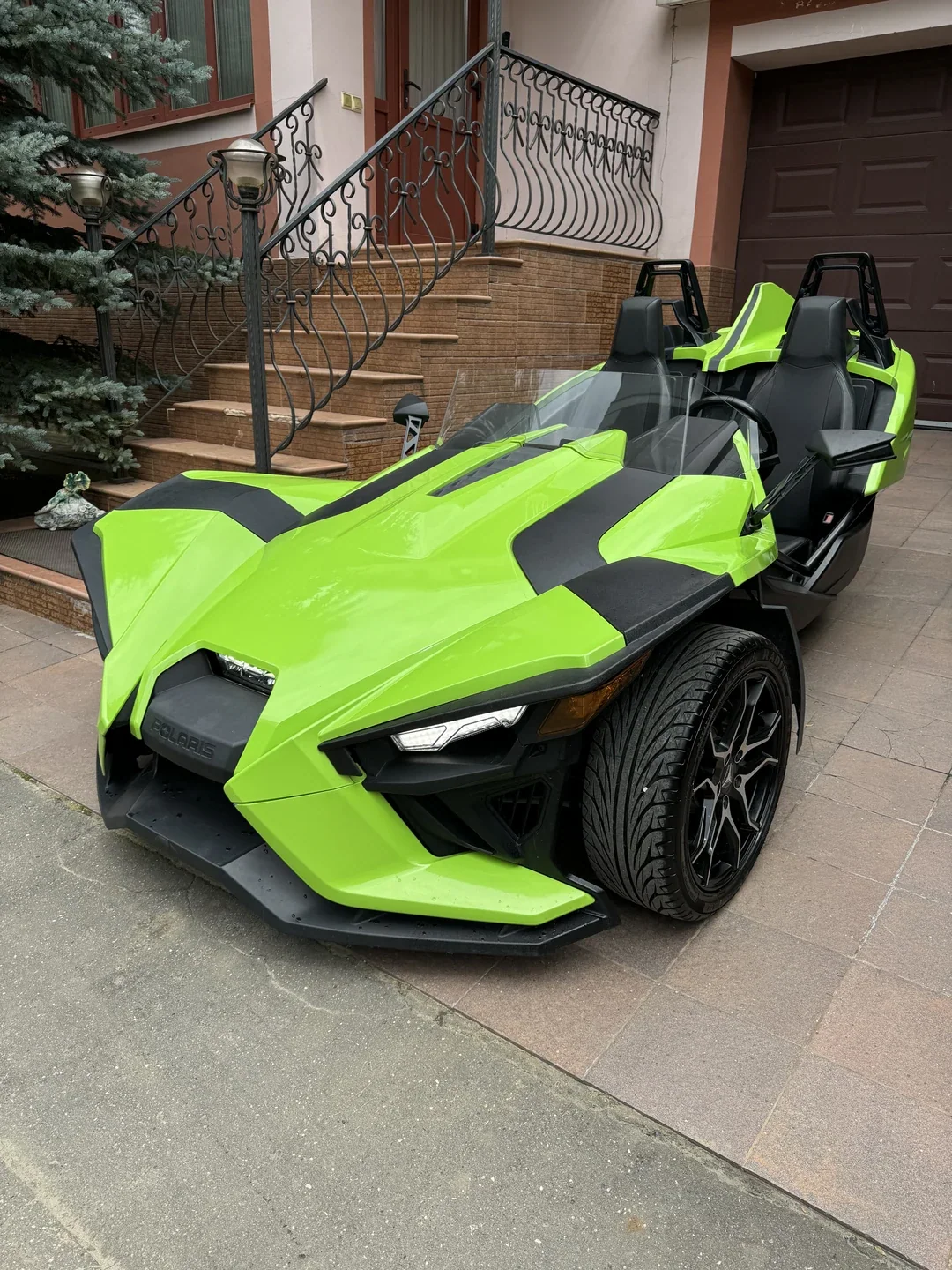 Polaris Slingshot 2020, зелёный — фото 1