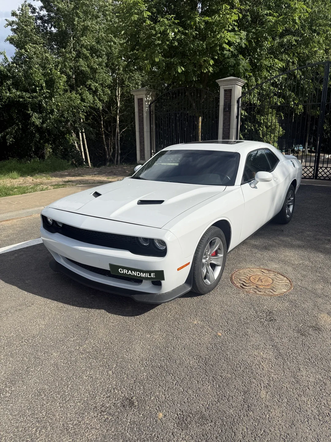 Dodge Challenger 2020, белый — фото 1