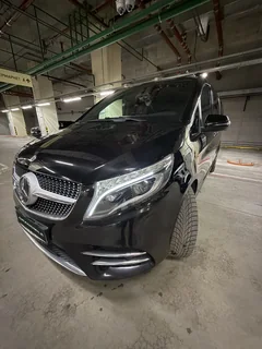 Mercedes-Benz V-класс 2022, чёрный — фото 19