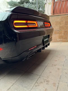 Dodge Challenger 2019, чёрный — фото 9