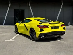 Chevrolet Corvette 2020, жёлтый — фото 4