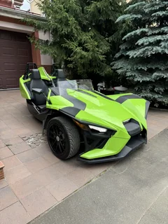 Polaris Slingshot 2020, зелёный — фото 2