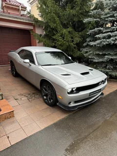 Dodge Challenger 2020, серебристый — фото 2