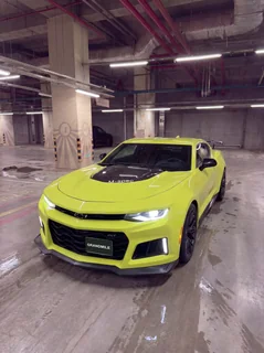 Chevrolet Camaro 2019, жёлтый — фото 4