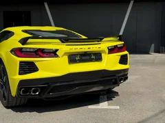 Chevrolet Corvette 2020, жёлтый — фото 6
