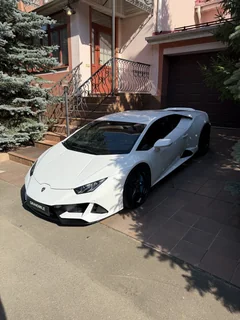 Lamborghini Huracán 2020, белый — фото 1