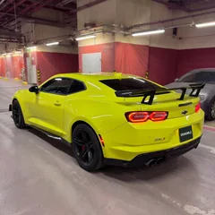 Chevrolet Camaro 2019, жёлтый — фото 3
