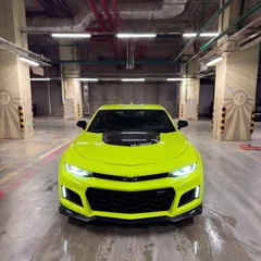 Chevrolet Camaro 2019, жёлтый — фото 6