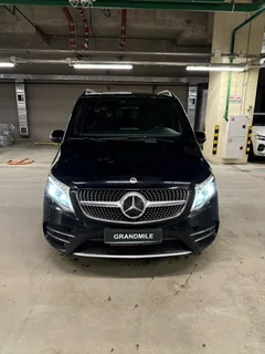 Mercedes-Benz V-класс 2022, чёрный — фото 8