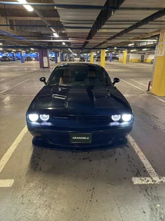 Dodge Challenger 2019, чёрный — фото 3