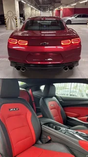 Chevrolet Camaro 2020, вишнёвый металлик — фото 2
