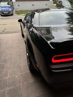 Dodge Challenger 2019, чёрный — фото 8