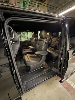 Mercedes-Benz V-класс 2022, чёрный — фото 13